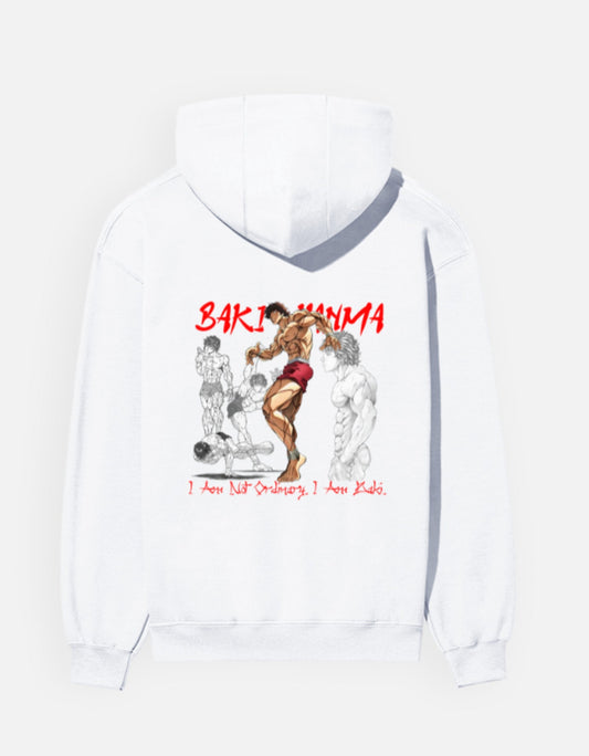 New Drop: Baki Hanma Hoodie for Anime Streetwear Fans — Now Live at Thunder Breach!